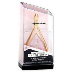 Tweezerman Ultra precision cuticle nipper gold